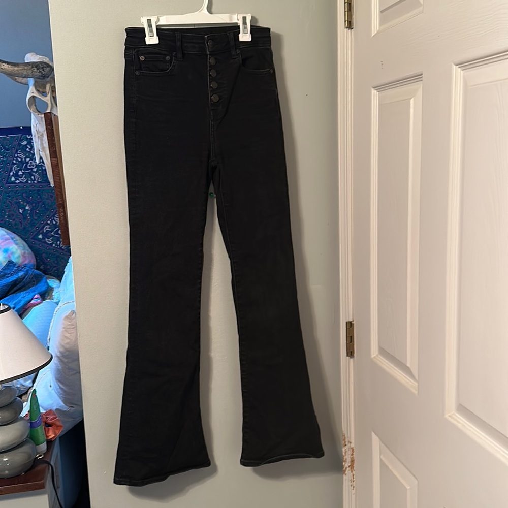 Black Wide Leg Jeans